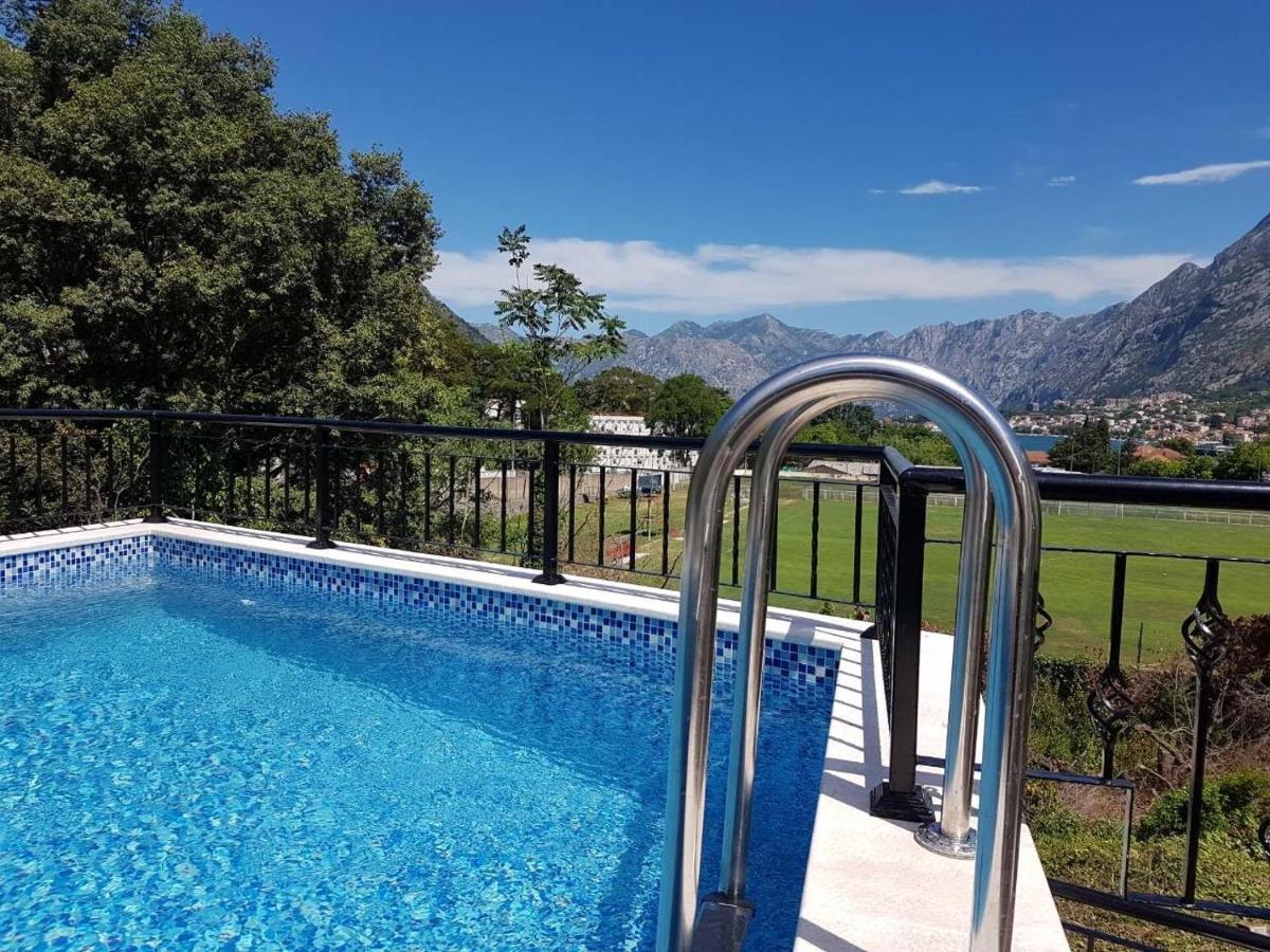 Sunshine Apartment With Private Pool And Parking Kotor Exterior foto